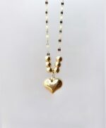 گردنبند پولکی قلب دامله - Image 2