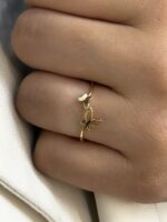 انگشتر دو پروانه - Image 2